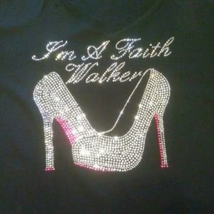 Im a Faith Walker Bling T-shirt